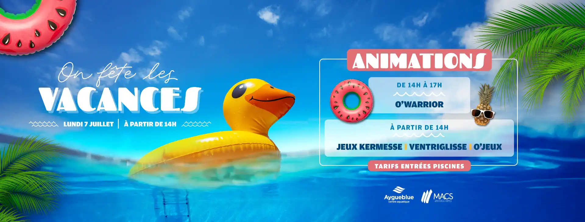 On fête les vacances